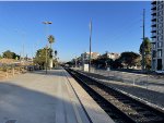 Great America ACE/Amtrak Station-looking north 